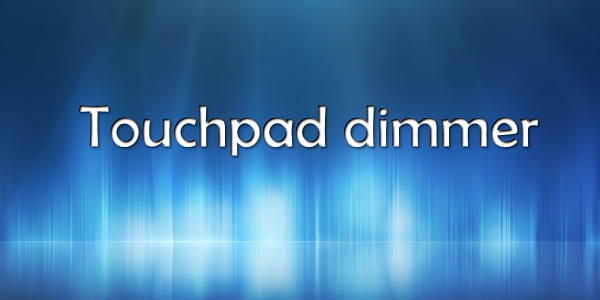 touchpad dimmer poster